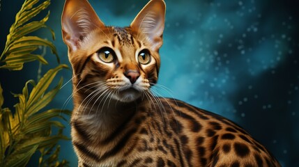 Majestic Spots: POcicat Cat Portraits