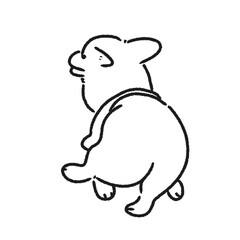 dog, animal, cartoon, pet, vector, white, illustration, cute, mammal, puppy, isolated, cat, head, wolf, breed, canine, chihuahua, funny, happy, tail, pets, face, character, icon, black, dalmatian