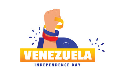 Venezuela Independence day event celebrate