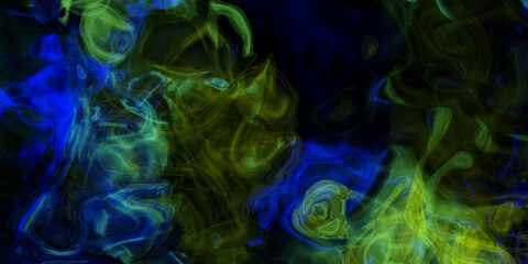 abstract colorful smoke