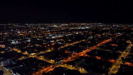 Vitória da conquista - bahia - Noite - Drone © Bruno GuN