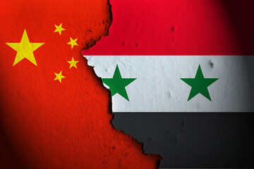 Relations between china and Syria. China vs Syria.