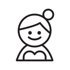 Obraz premium Bride icon