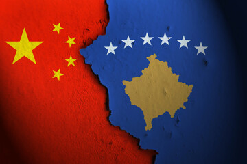 Relations between china and Kosovo. China vs Kosovo.