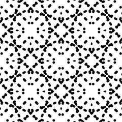 Seamless abstract monochrome engraving pattern. Abstract texture for fabric print, card, table cloth, furniture, banner, cover, invitation, decoration, wrapping.