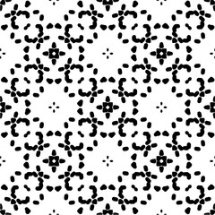 Seamless abstract monochrome engraving pattern. Abstract texture for fabric print, card, table cloth, furniture, banner, cover, invitation, decoration, wrapping.