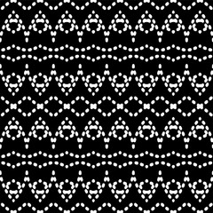 Seamless abstract monochrome engraving pattern. Abstract texture for fabric print, card, table cloth, furniture, banner, cover, invitation, decoration, wrapping.