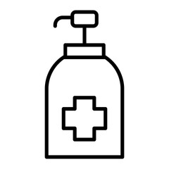 Obraz premium Sanitizer icon