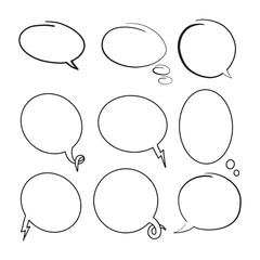 Illustration of the different callouts on a white background