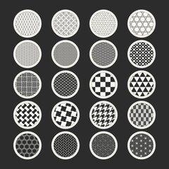 和柄シールアイコン（丸）