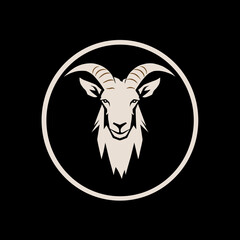 Illustration of Goat Logo