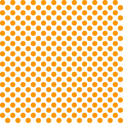 Orange dot pattern background.Dot pattern background. Polkadot. Dot background. Seamless pattern. for backdrop, decoration, Gift wrapping
