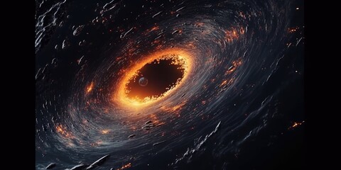 Black Hole Digital Animation