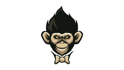 Playful Sovereign: A Vector Monkey King Illustration