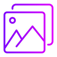 picture gradient icon
