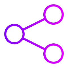 share gradient icon