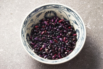 black beans and red beans