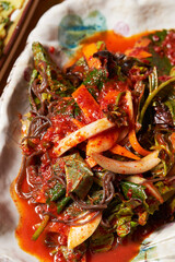 Kimchi, Korean spicy pickles dish