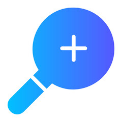 loupe gradient icon