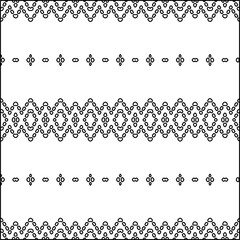  Modern stylish abstract texture. Geometric shapes from striped elements. Black and white pattern.