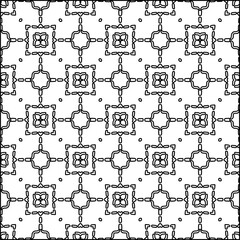  Modern stylish abstract texture. Geometric shapes from striped elements. Black and white pattern.