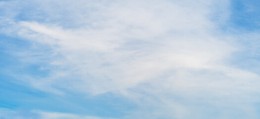 sky white fluffy clouds nature
