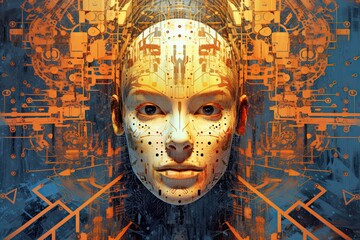 Artificial Inteligence, AI, Futuristic Image, Machine Learning