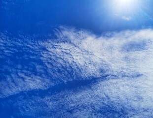 Obraz premium blue sky with clouds