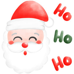 santa claus with christmas hat