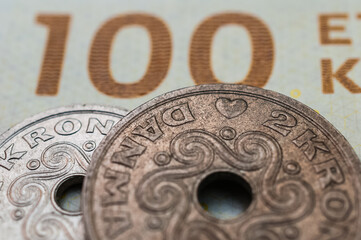 Danish kroner, currency from denmark in europe
