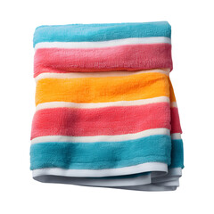 Beach Towel: Absorbent Fabric for Lying and Drying. Generative AI