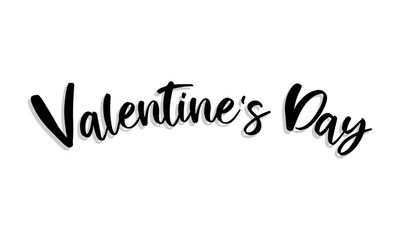 vector happy valentines day lettering theme
