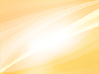 Obraz premium 爽やかな風が吹く空と美しい高波イメージの抽象背景_オレンジ