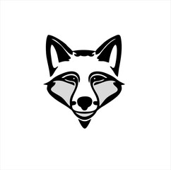 Fox head mascot vector design