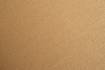 Fototapeta premium Close up of brown clean canvas, seamless pattern fabric texture