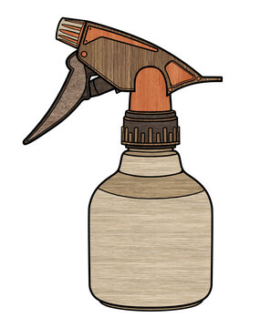 recommend clip art: Hair brush barber equipment graphic style no background.