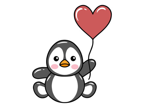 Penguin Cartoon Cute Animal Illustration