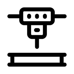 laser icon for your website, mobile, presentation, and logo design.