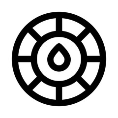 Obraz premium color wheel icon for your website, mobile, presentation, and logo design.