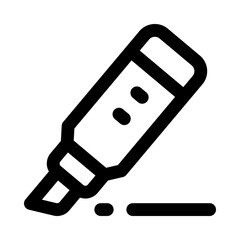 highlighter icon for your website, mobile, presentation, and logo design.