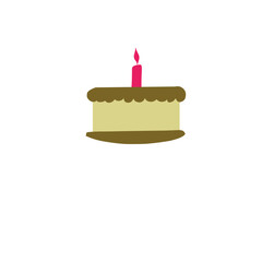 Celebration cake Flat Style 