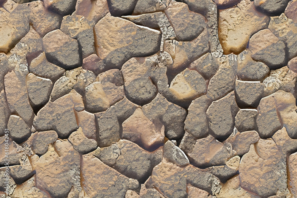 Poster pattern rock background with generative ai techonology.