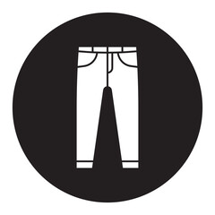 trousers icon vector