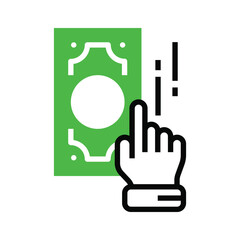 Payment method icon illustration design. Vector design