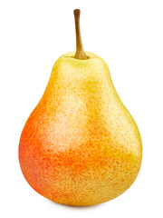 Pears isolated Clipping Path