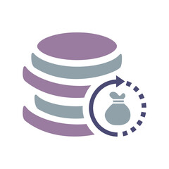 Conversion Rate Optimization Flat Colorful Icon Isolate On White Background Vector Illustration