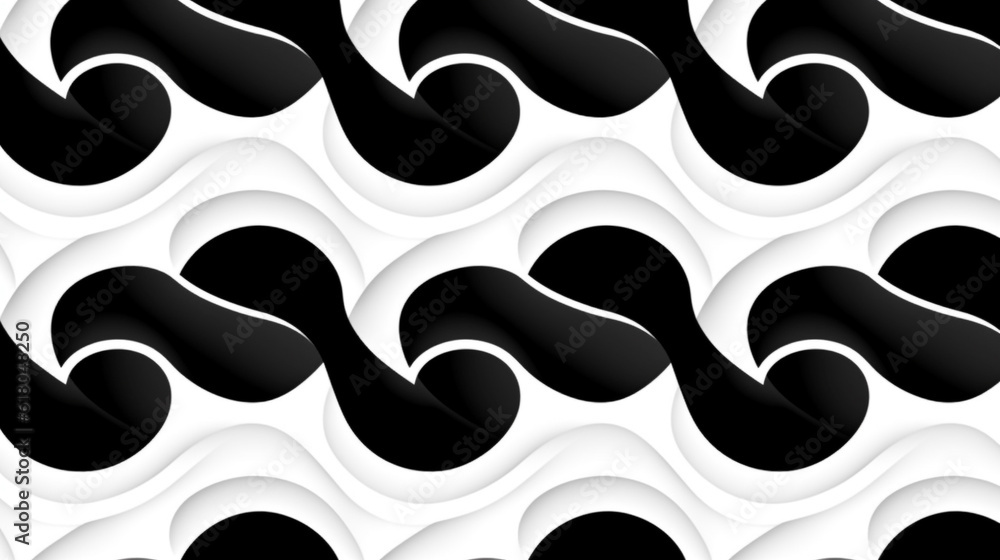 Poster black and white organic patterns. random but orderly arrangement. minimalistic and simple.