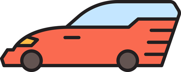 Obraz premium car icon illustration