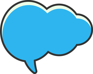 bubble speech bubble illustration