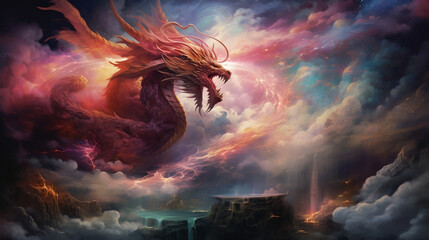 Stellar Serenity: Mythical Creatures in Celestial Splendor